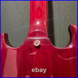 Greco electric guitar SG type with additional mute switch used item from Japan