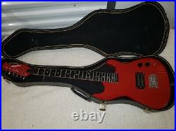 Gremlin Red 6 String Electric Guitar withCase