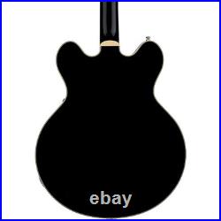 Gretsch Broadkaster LX CB Bigsby Gold Hardware Guitar Black 197881359270 RF