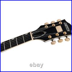Gretsch Broadkaster LX CB Bigsby Gold Hardware Guitar Black 197881359270 RF