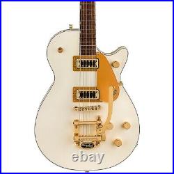 Gretsch G5237TG Electromatic Jet FT Bigsby LE Guitar Champagne White Refurbished Gretsch G5237TG Electromatic Jet FT Bigsby LE Guitar Champagne White Refurbished