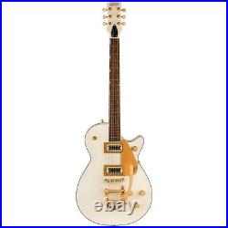 Gretsch G5237TG Electromatic Jet FT Bigsby LE Guitar Champagne White Refurbished Gretsch G5237TG Electromatic Jet FT Bigsby LE Guitar Champagne White Refurbished