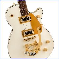Gretsch G5237TG Electromatic Jet FT Bigsby LE Guitar Champagne White Refurbished Gretsch G5237TG Electromatic Jet FT Bigsby LE Guitar Champagne White Refurbished