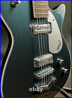 Gretsch G5260 Electromatic Jet Baritone Electric Guitar Jade Grey Metallic