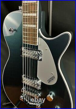 Gretsch G5260 Electromatic Jet Baritone Electric Guitar Jade Grey Metallic