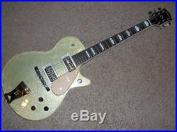 Gretsch Professional Silver Sparkle Duo Jet G6129 Electric Guitar Archtop