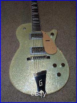 Gretsch Professional Silver Sparkle Duo Jet G6129 Electric Guitar Archtop