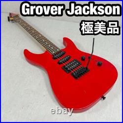 Grover Jackson Red Soloist Electric Guitar Rare, Excellent Condition