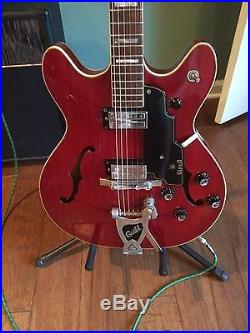 Guild Starfire V 1966 with Bigsby (Gibson ES 335 Style)