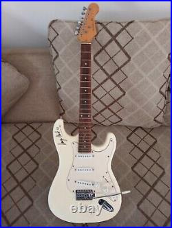 Guitar Signed By Johnny Diesel