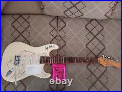 Guitar Signed By Johnny Diesel