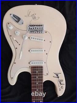 Guitar Signed By Johnny Diesel