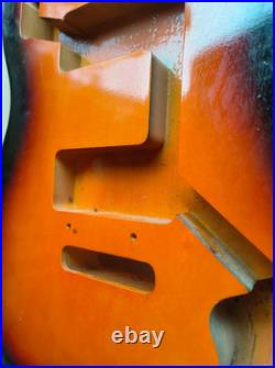 HH Tobacco Burst Finish Guitar Body Body DIY Fit Tele TL