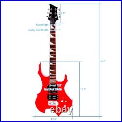 HOLIDAY SPECIAL? +AMP! ESP Style Electric Guitar Case/Bag, Strap, Cable