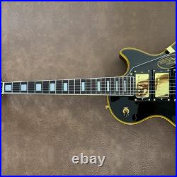 Handcrafted Electric Guitar Triple Humbucker Pickups Binding Archtop FREE SHIP