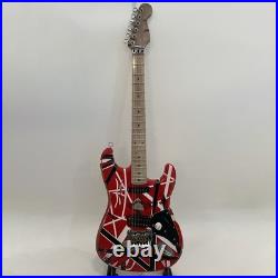 Handcrafted Frankenstrat Custom Stripe Legacy Tribute Electric Guitar FREE SHIP