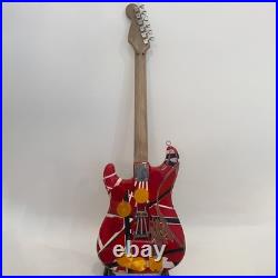 Handcrafted Frankenstrat Custom Stripe Legacy Tribute Electric Guitar FREE SHIP