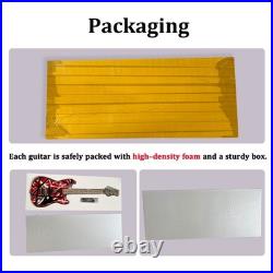 Handcrafted Frankenstrat Custom Stripe Legacy Tribute Electric Guitar FREE SHIP