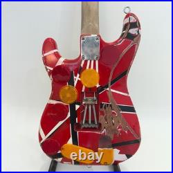 Handcrafted Frankenstrat Custom Stripe Legacy Tribute Electric Guitar FREE SHIP