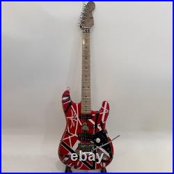 Handcrafted Frankenstrat Custom Stripe Legacy Tribute Electric Guitar FREE SHIP