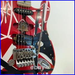 Handcrafted Frankenstrat Custom Stripe Legacy Tribute Electric Guitar FREE SHIP