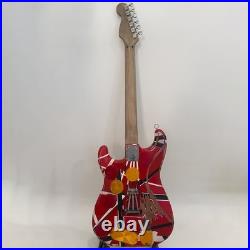 Handcrafted Frankenstrat Custom Stripe Legacy Tribute Electric Guitar FREE SHIP