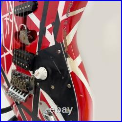 Handcrafted Frankenstrat Custom Stripe Legacy Tribute Electric Guitar FREE SHIP