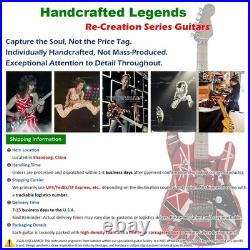 Handcrafted Frankenstrat Custom Tribute Electric Guitar Stripe Legacy FREE SHIP Handcrafted Frankenstrat Custom Tribute Electric Guitar Stripe Legacy FREE SHIP