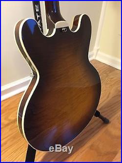 Heritage H535 Antique Sunburst Guitar with SKB Case