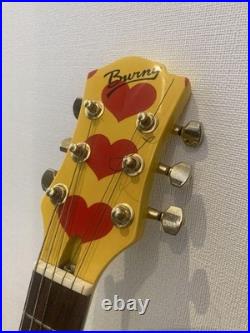 Hide Model Guitar Yellow Heart Jr