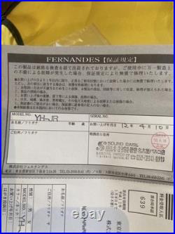 Hide Model Guitar Yellow Heart Jr