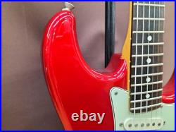 History ST-Style Electric Guitar Japan Made With 8-Fret Remaining