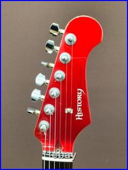 History ST-Style Electric Guitar Japan Made With 8-Fret Remaining
