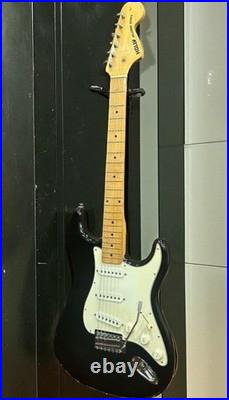 Holly Series Electric Guitar Black 80s Japan