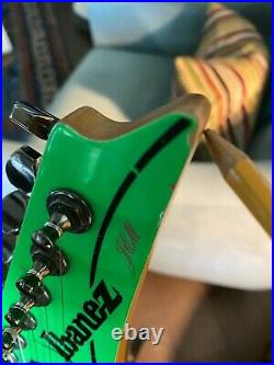 IBANEZ JEM LNG Loch Ness Green #335 Steve Vai signature guitar hardshell case NO
