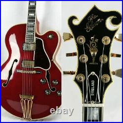 INCREDIBLY RARE 1980 Gibson Byrdland with F5 Mandolin Headstock! CHERRY RED! Es335