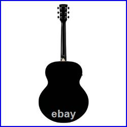 Ibanez AJ70M1E Black High Gloss AE Guitar