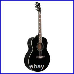 Ibanez AJ70M1E Black High Gloss AE Guitar