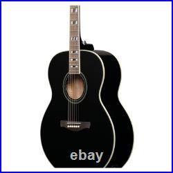 Ibanez AJ70M1E Black High Gloss AE Guitar
