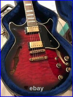 Ibanez AM93 Artcore Expressionist Semi-Hollow Electric Guitar with hard case