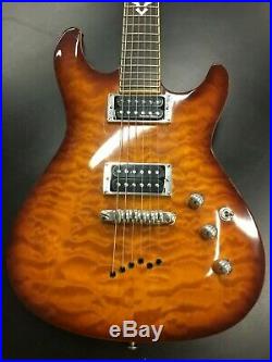 Ibanez Electric Guitar Model SZ520QM Quilted Flame Maple Guitar 6 String