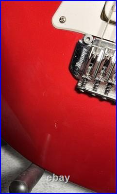 Ibanez GRX40 CA GIO Candy Apple Red Electric Guitar White Pick Guard/HSS Pickup