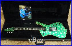 Ibanez Iceman J Signature White Zombie Electric Guitar Galactic Green NUMBER 001