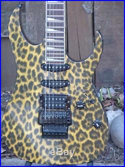 Ibanez USA Custom Metal Leopard