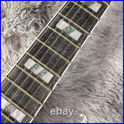 Iceman Paul Stanley Use Style Purple Mirror Electric Guitar Abalone Body Binding