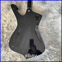 Iceman Paul Stanley Use Style Purple Mirror Electric Guitar Abalone Body Binding