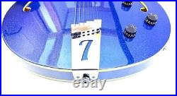 Italia Guitars Torino V Semi-Acoustic 2-PU Blue Sparkle Authentic from Japan Italia Guitars Torino V Semi-Acoustic 2-PU Blue Sparkle Authentic from Japan