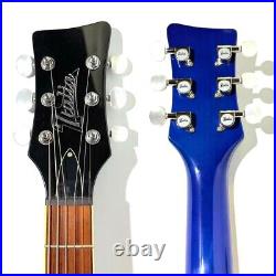 Italia Guitars Torino V Semi-Acoustic 2-PU Blue Sparkle Authentic from Japan Italia Guitars Torino V Semi-Acoustic 2-PU Blue Sparkle Authentic from Japan