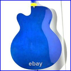 Italia Guitars Torino V Semi-Acoustic 2-PU Blue Sparkle Authentic from Japan Italia Guitars Torino V Semi-Acoustic 2-PU Blue Sparkle Authentic from Japan