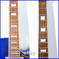 Italia Guitars Torino V Semi-Acoustic 2-PU Blue Sparkle Authentic from Japan Italia Guitars Torino V Semi-Acoustic 2-PU Blue Sparkle Authentic from Japan
